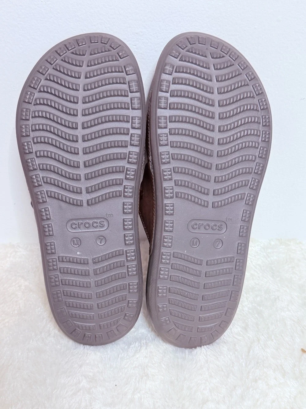 Crocs Yukon Vista II LiteRide Men's Sandals brown 7